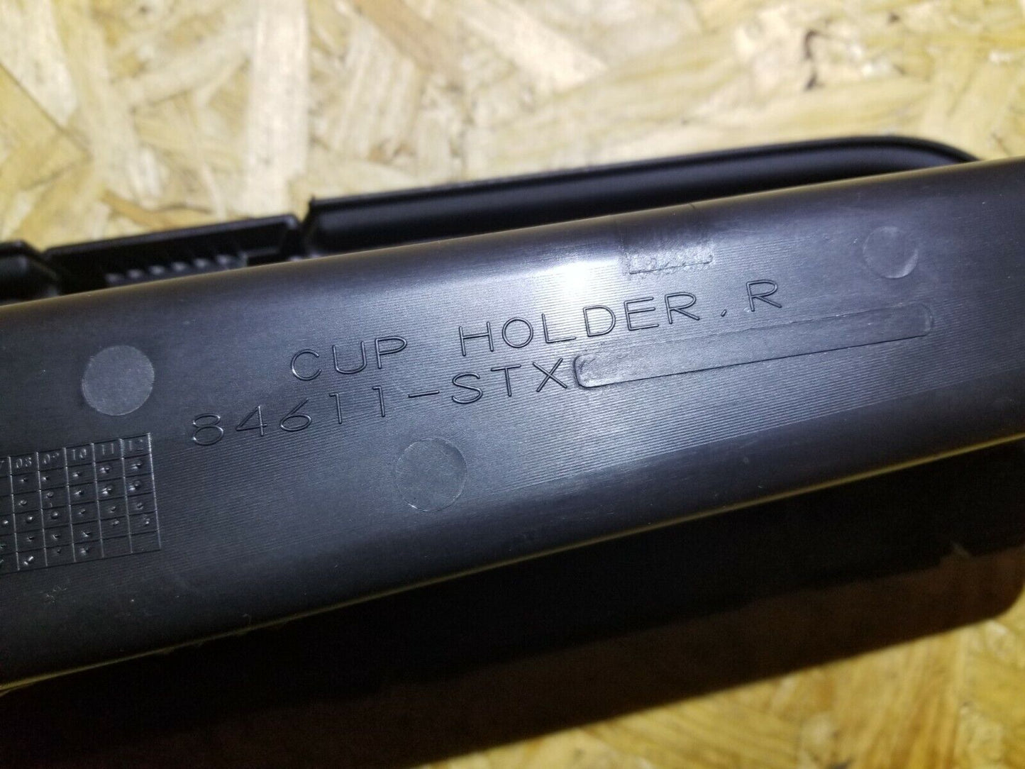 10 11 12 13 Acura MDX Rear Right Pass Side Quarter Panel Armrest W/ Cup Holder