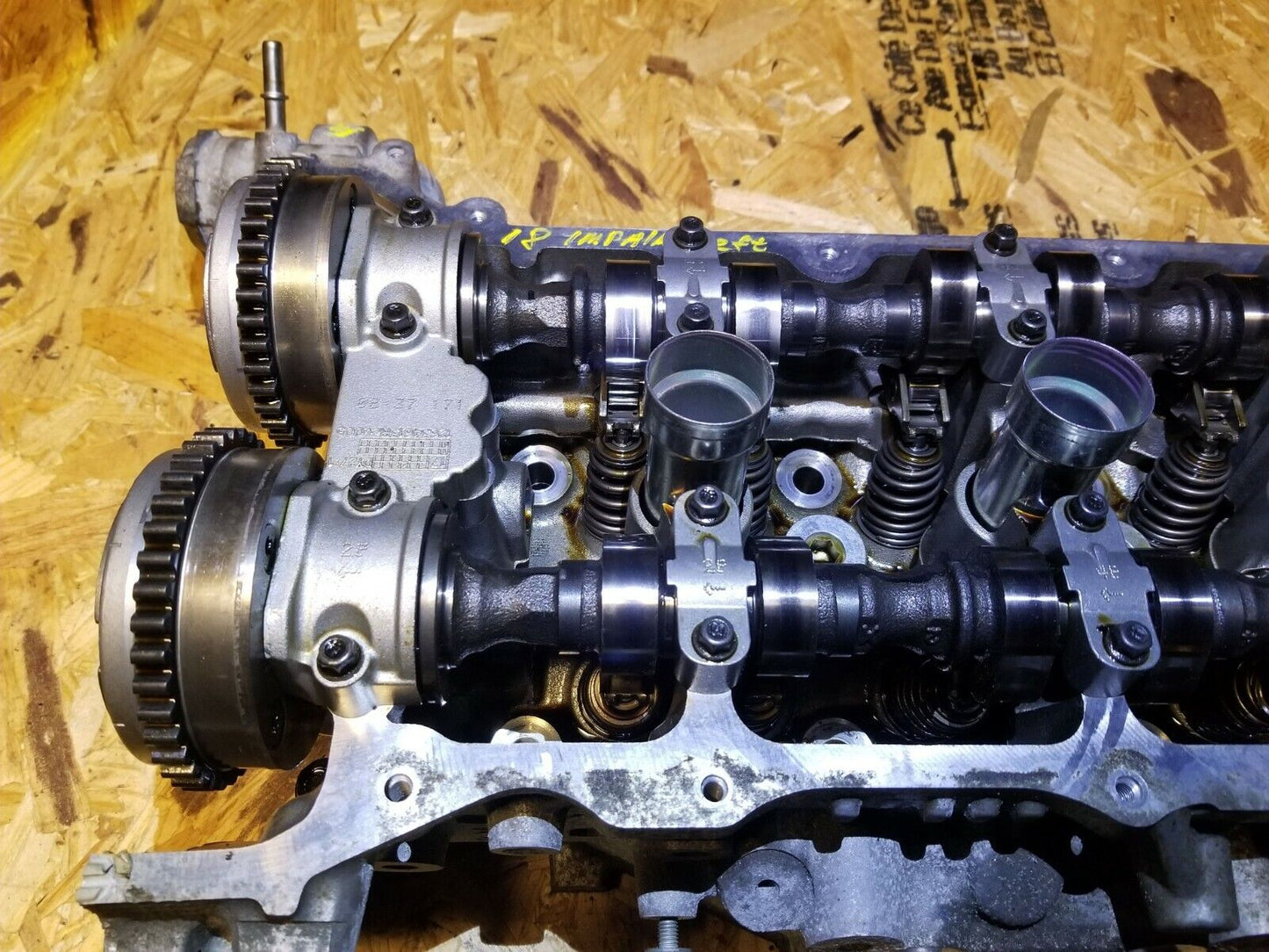 15 16 17 18 Chevy Impala 3.6l Engine Cylinder Head Left Driver Side OEM 42k