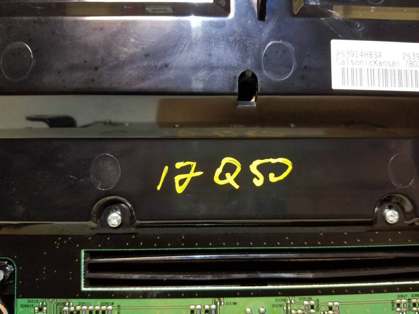 16 17 18 Infiniti Q50 AC Heater Temperature Climate Radio Control Panel  OEM