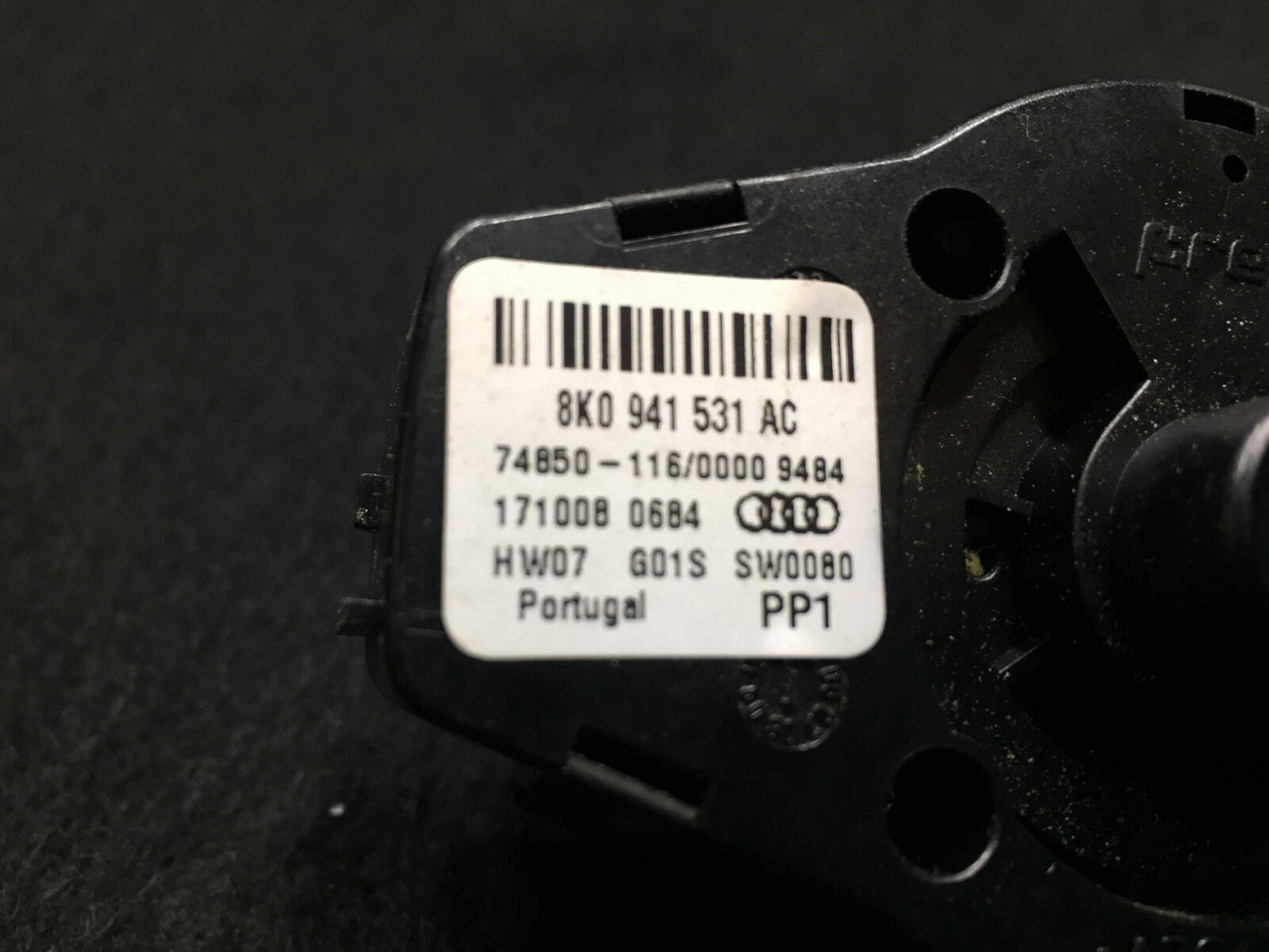 08 09 10 11 Audi A5 Coupe Headlight Head Light Lamp Switch Control OEM D7