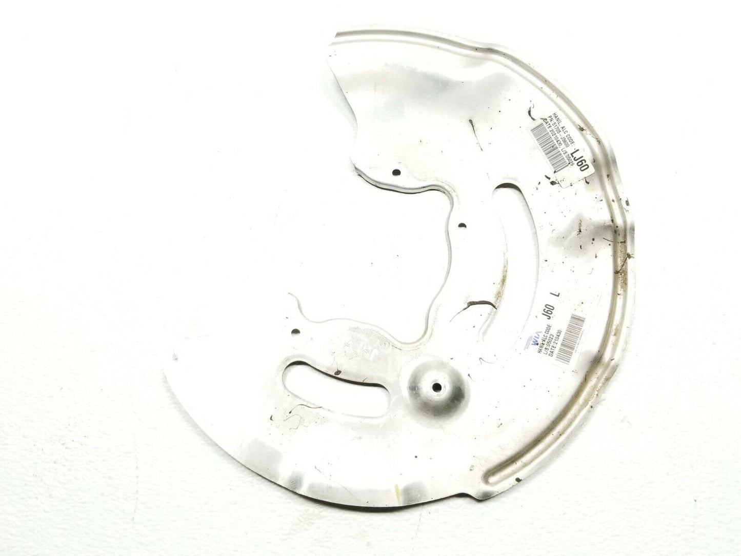 20 21 22 Kia Stinger Brake Disc Shield Front Left Driver Side OEM 312 Miles