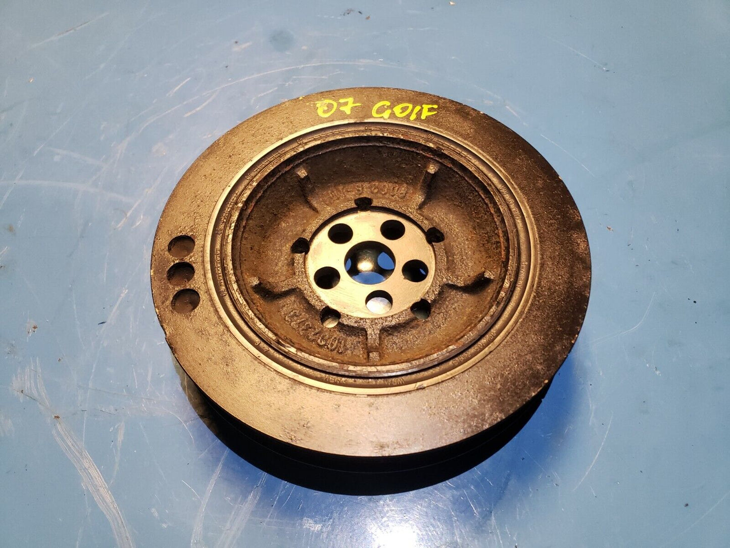 06 07 08 09 Volkswagen Golf Rabbit 2.5l Crankshaft Pulley OEM