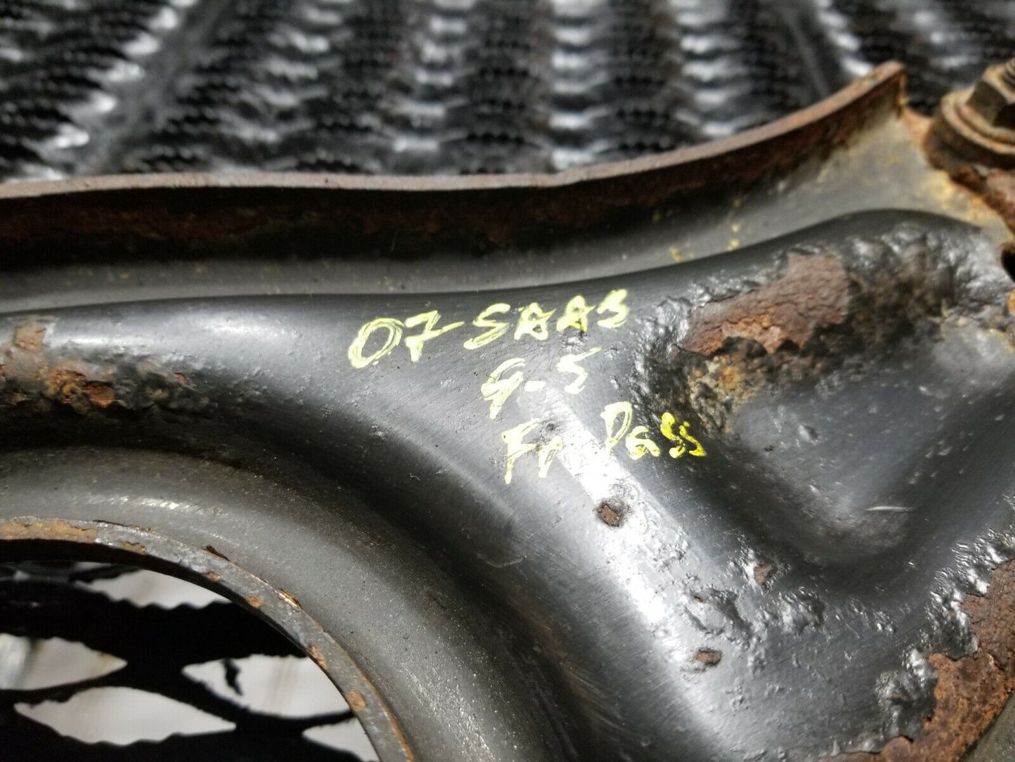 06 07 08 09 Saab 9-5 Aero 2.3t Front Right Passenger Side Lower Control Arm OEM