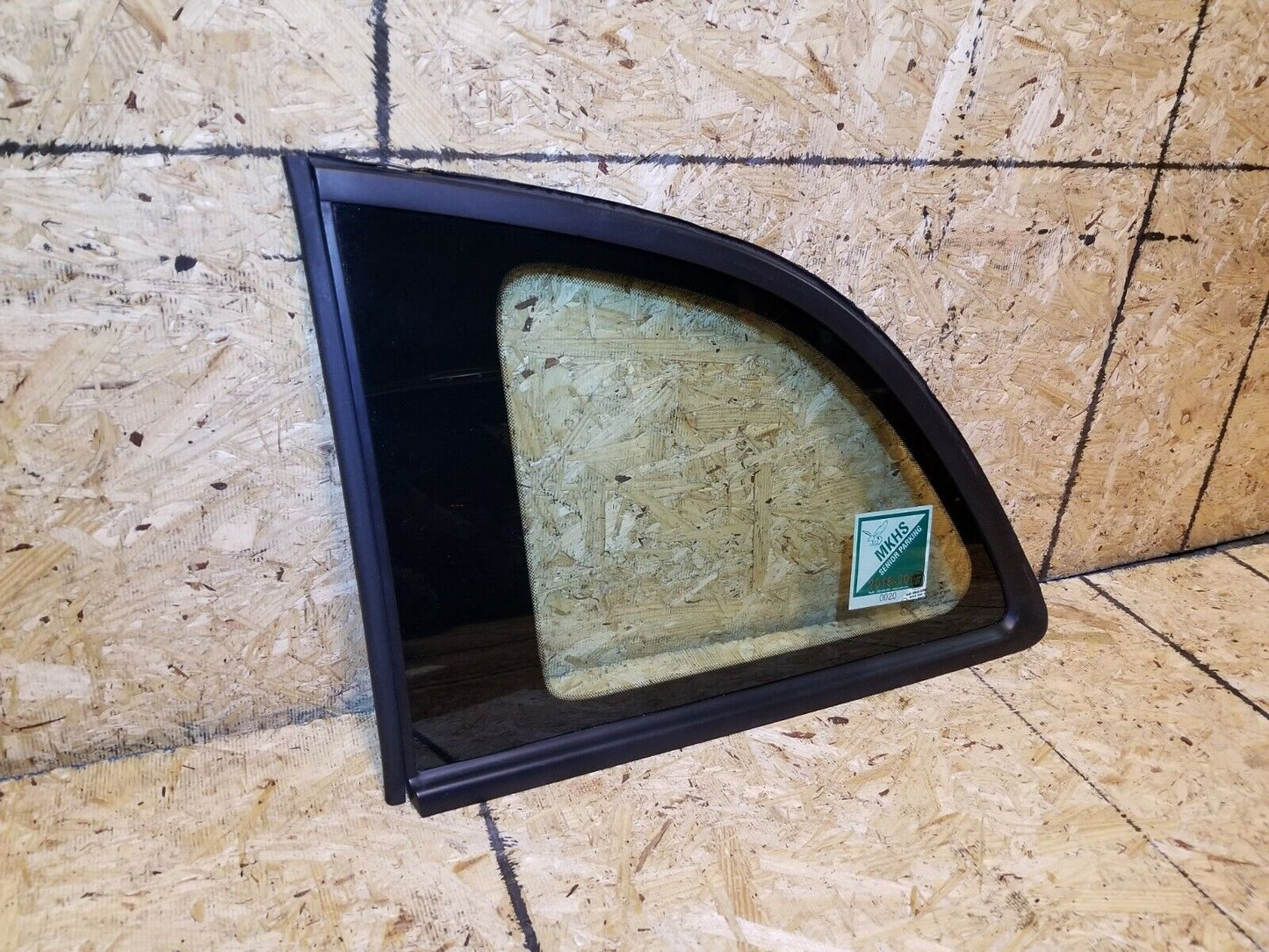 14 15 16 Fiat 500 1.4l Turbo Rear Left Driver Side Quarter Window Glass OEM 12k