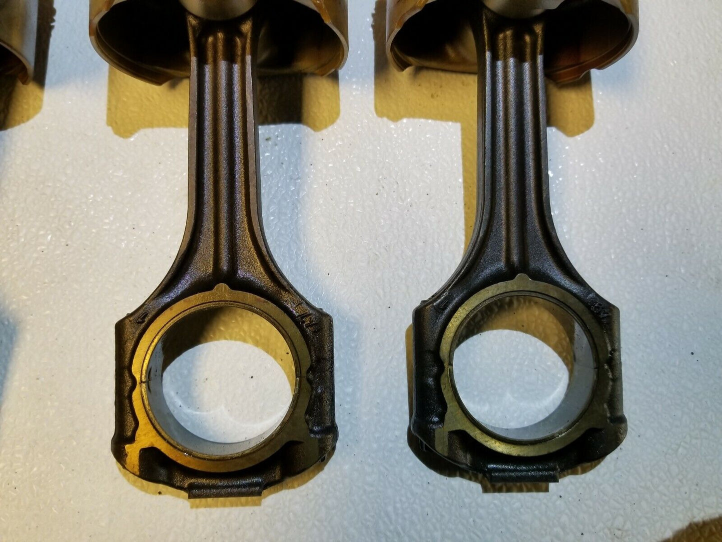 03 04 05 06 Mercedes CL500 Connecting Rod W/ Piston 8pcs OEM M113 5.0l