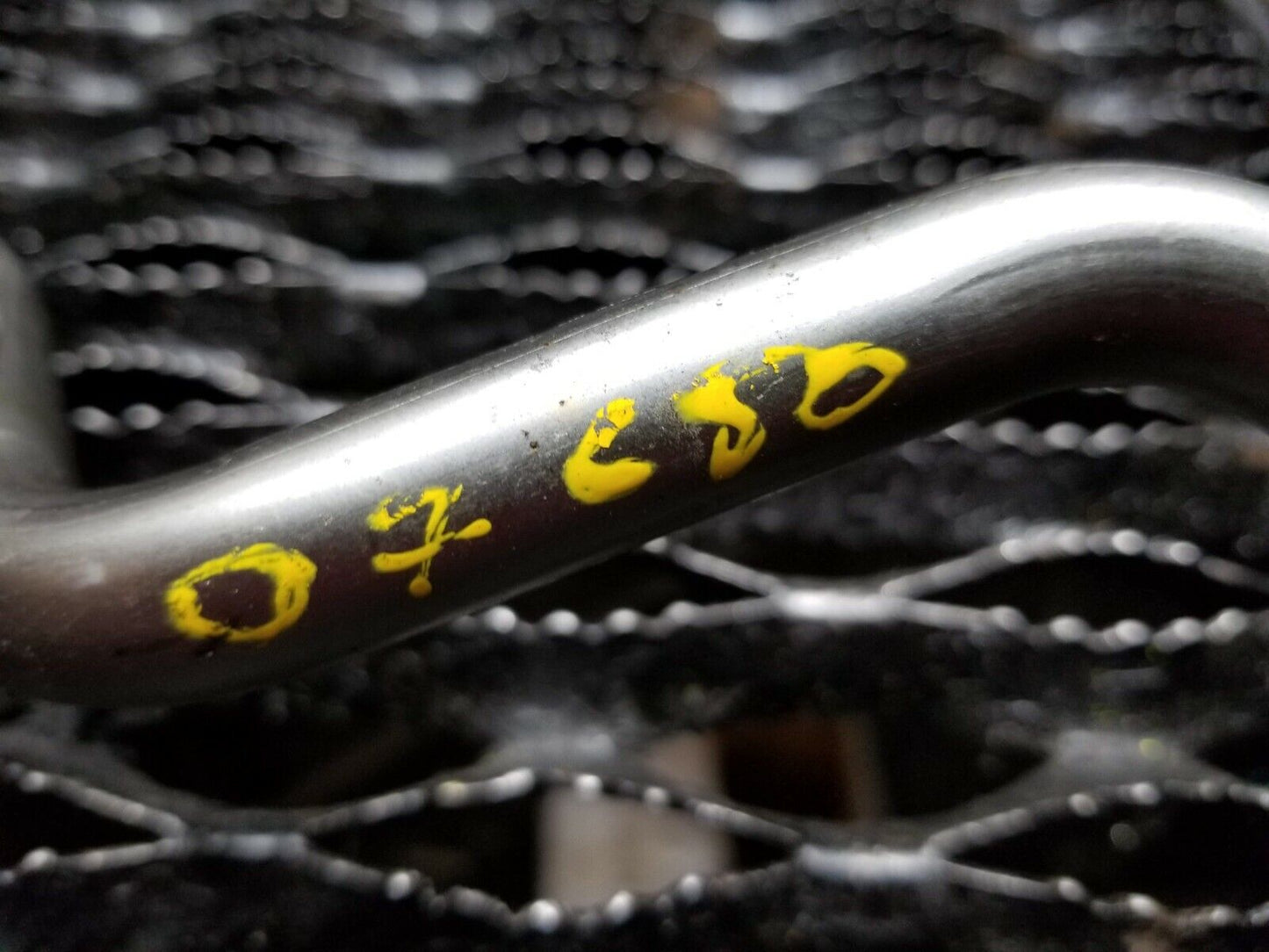 06 07 08 09 10 BMW 650i E63 N62 Engine Oil Cooler Pipe Line Upper OEM