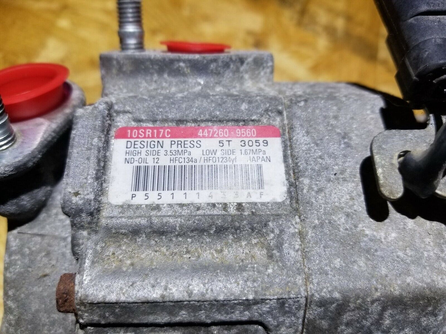 12 13 14 15 16 17 18 19 Dodge Journey A/c Compressor OEM 54k