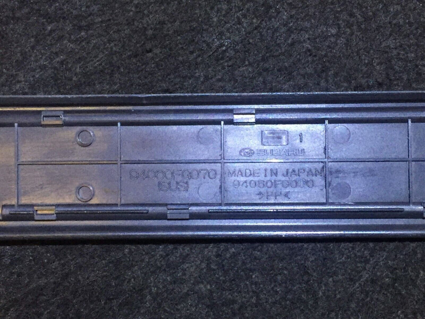 08 09 10 Subaru Impreza Front Door Sill Scuff Plate Trim OEM D43