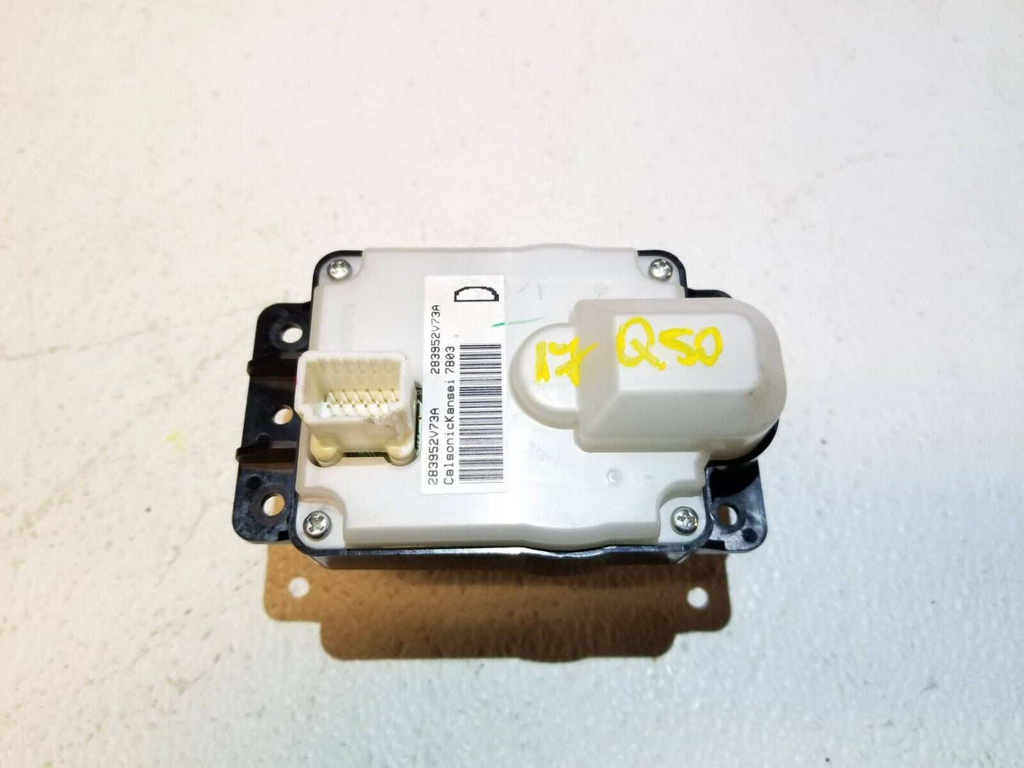 16 17 18 19 Infiniti Q50 Navigation Radio Multi Control Switch 283952v73a OEM