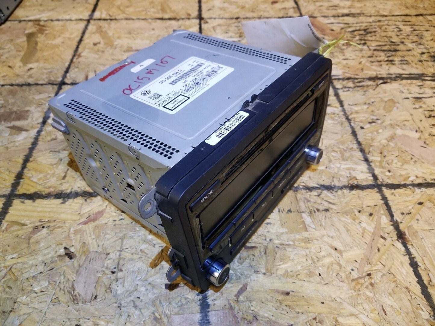 12 2012 Volkswagen Passat Audio AM FM Radio Cd Player Receiver OEM #141