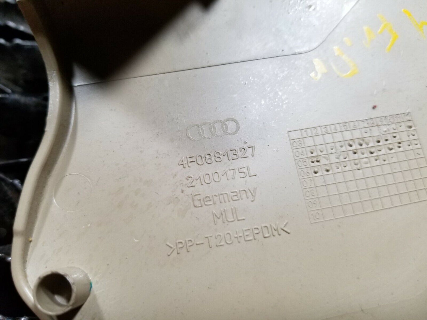 06 07 08 Audi A4 Front Driver Seat Side Trim Panel 3pcs OEM 85k Miles