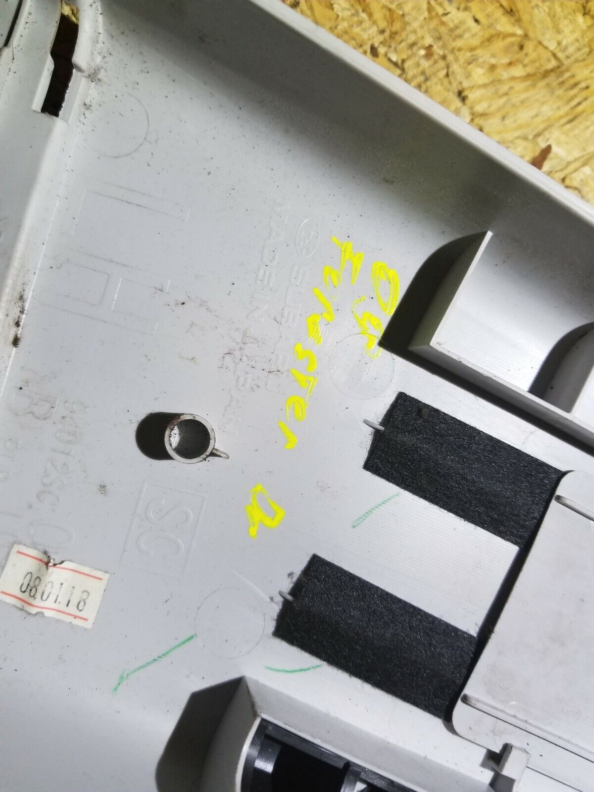 08 09 10 11 Subaru Forester Left Driver Side Center Upper B Pillar Trim OEM