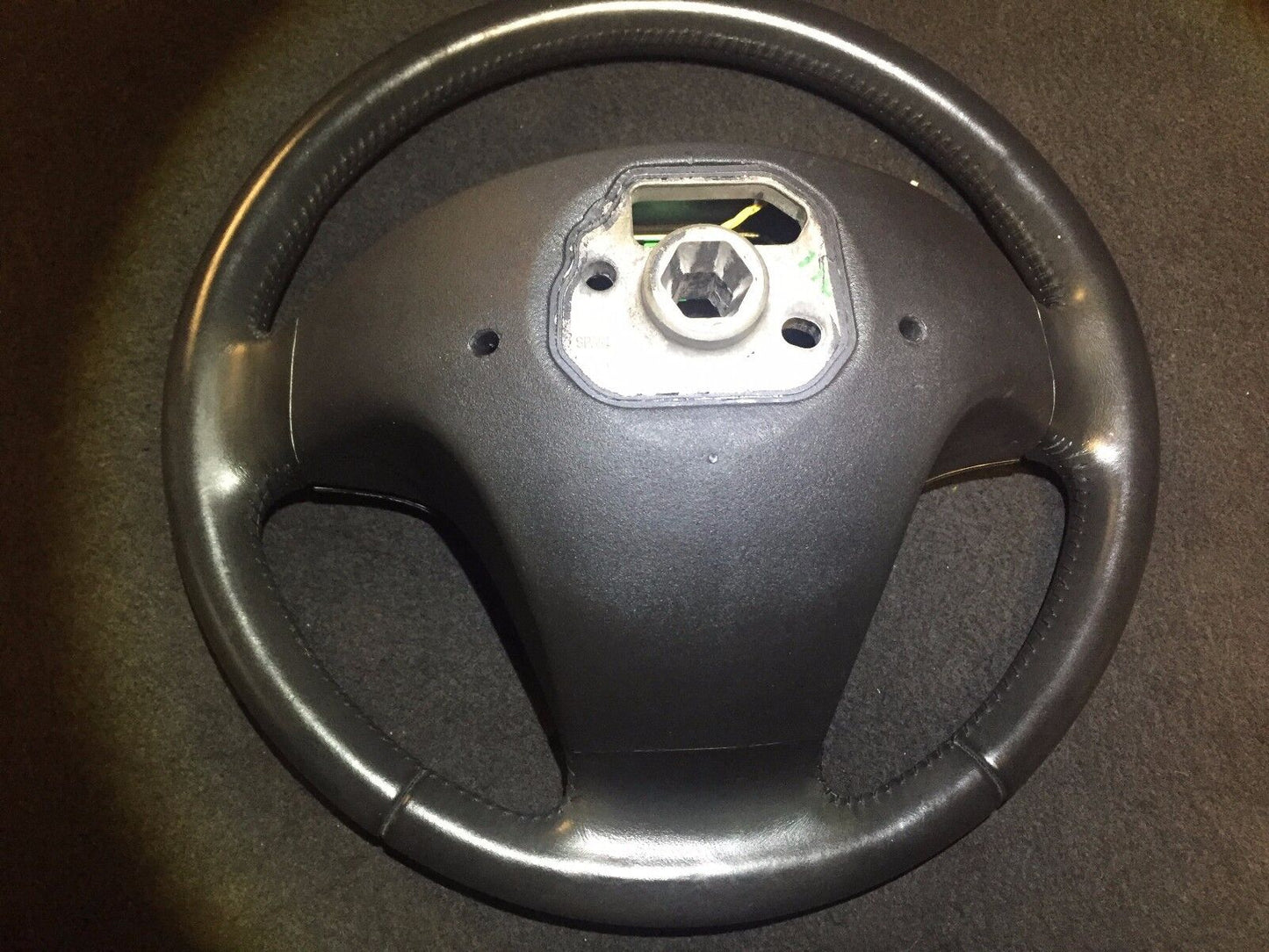 05 06 07 08 09 10 11 Volvo S40 Steering Wheel Cruise Voice Control Leather OEM