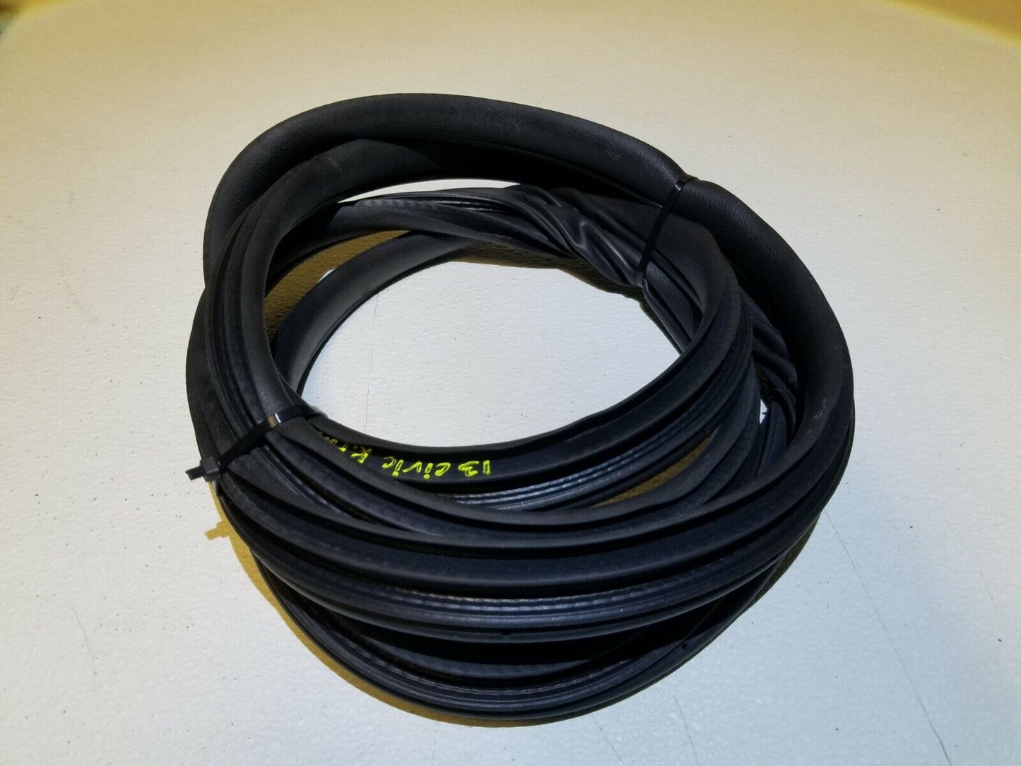 13 14 15 Honda Civic Door Weatherstrip Seal Sdn Rear Rigth Pass  OEM 89k