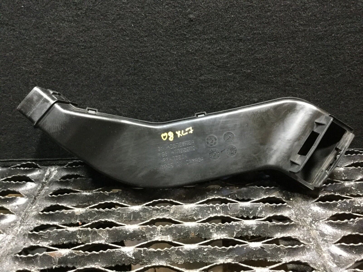 07 08 09 Suzuki Vitara Xl-7 Xl7 3.6l Battery Inlet Duct 22729724 OEM