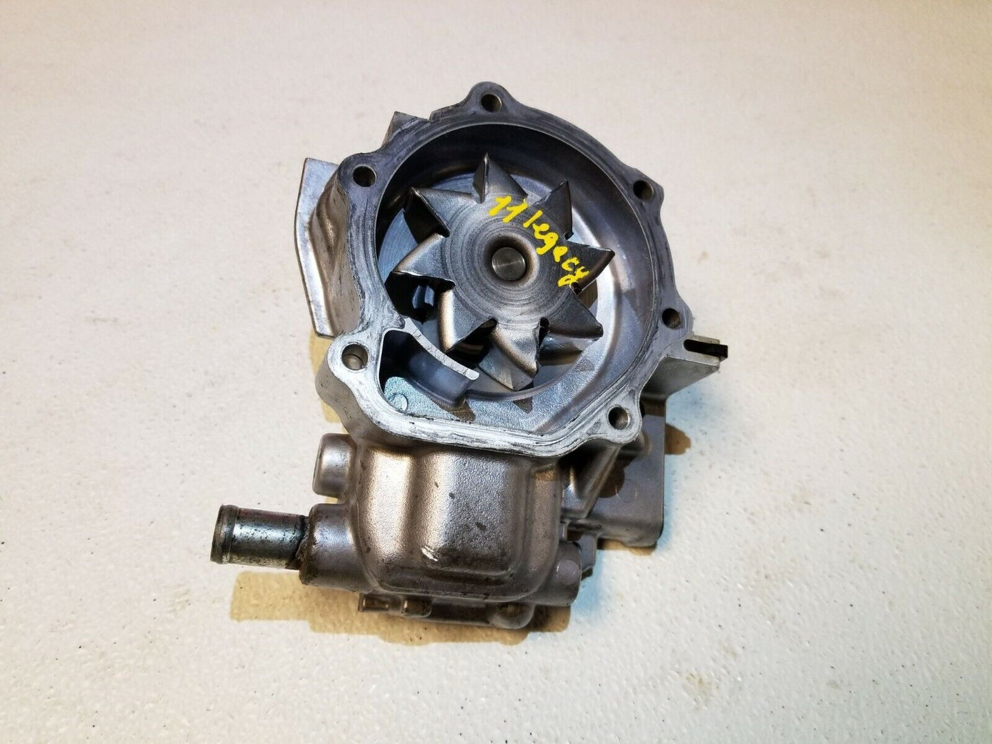 10 11 12 13 14 Subaru Legacy 2.5l Water Pump Thermostat Housing OEM Non-turbo