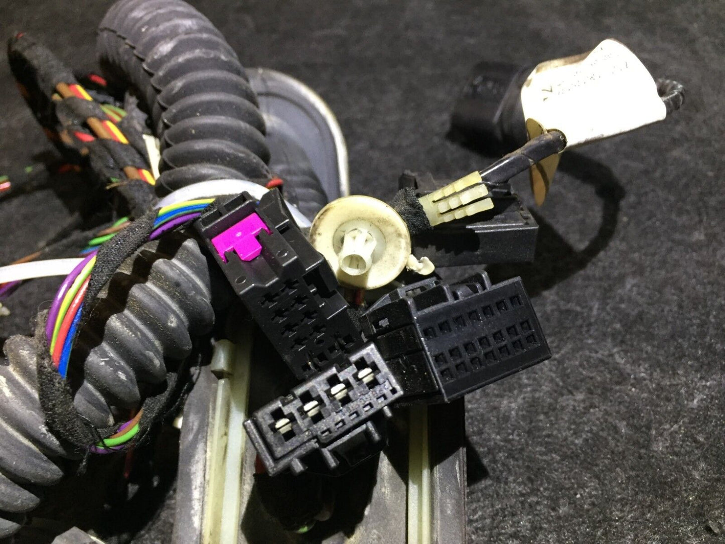 04 05 06 0porsche Cayenne Rear Right Pass Door Wiring Wire Harness 7l5971694 OEM