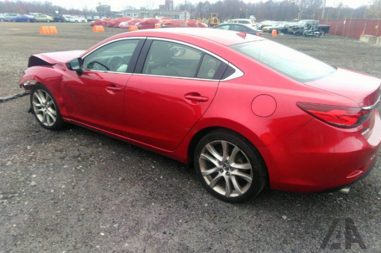 2014 - 2017 Mazda 6 AC Hose Line Pipe OEM
