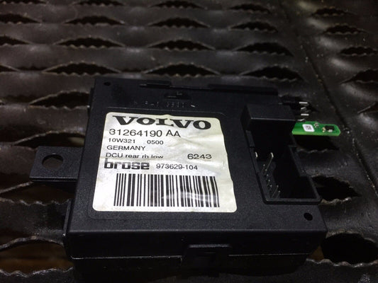 05 06 07 08 09 10 11 Volvo S40 Ecu Passenger Side Rear Power Window Motor OEM