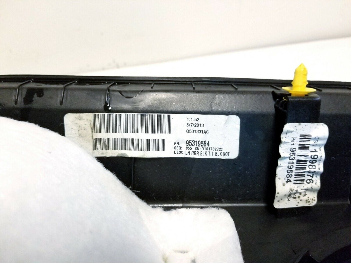 11 12 13 14 15 Chevy Cruze Rear Left Driver Door Trim Panel OEM 23k Miles