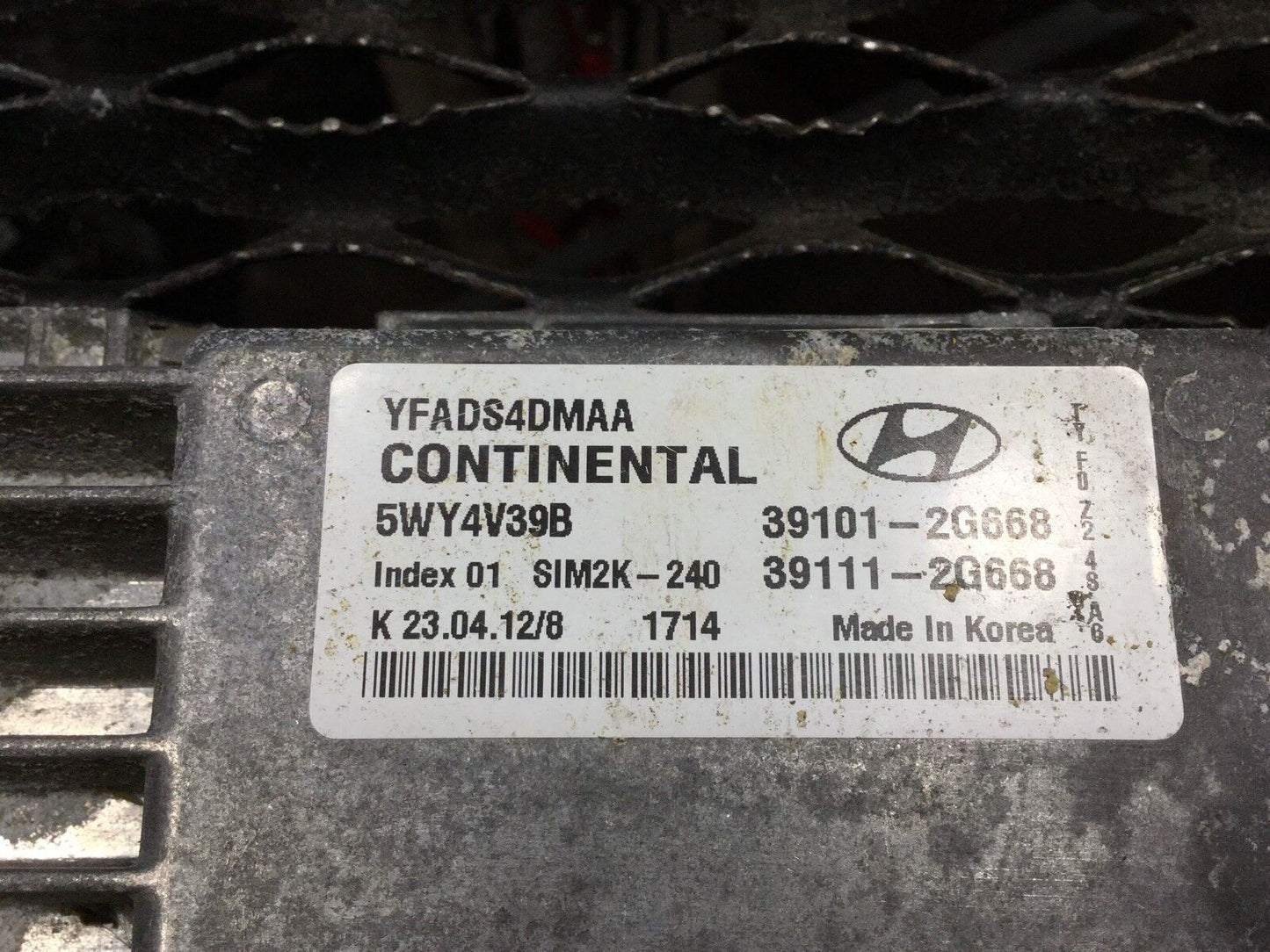 11 12 13 14 Hyundai Sonata 2.4l Engine Control Module Ecu Ecm OEM