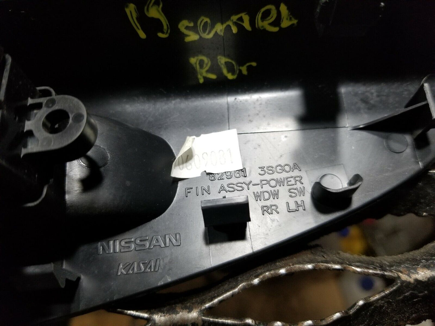 16 17 18 19 Nissan Sentra Rear Left Driver Power Window Switch OEM