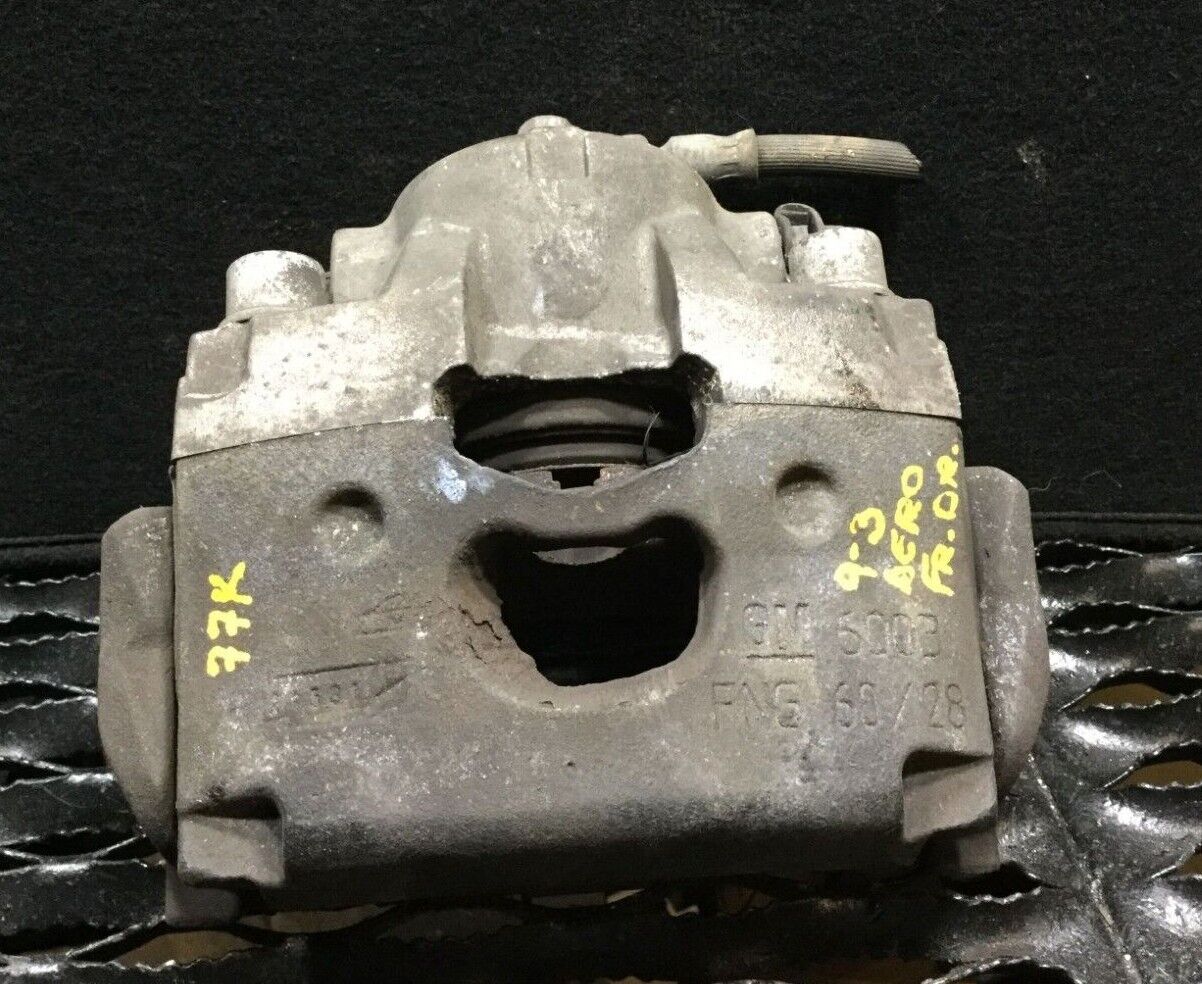 04-11 Saab 9-3 Brake Caliper Aero Front Left Driver OEM 72k Miles