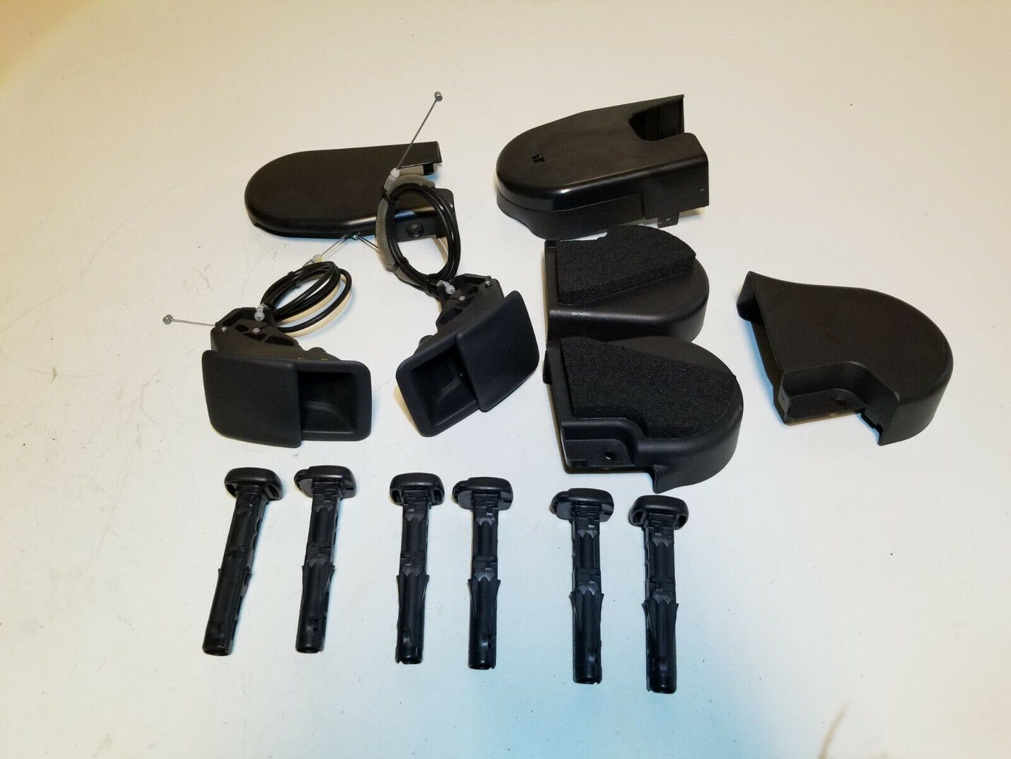 11 12 13 14 15 16 Scion Tc Rear Seat Headrest Guide Sleeve & Seat Trim 13pcs OEM