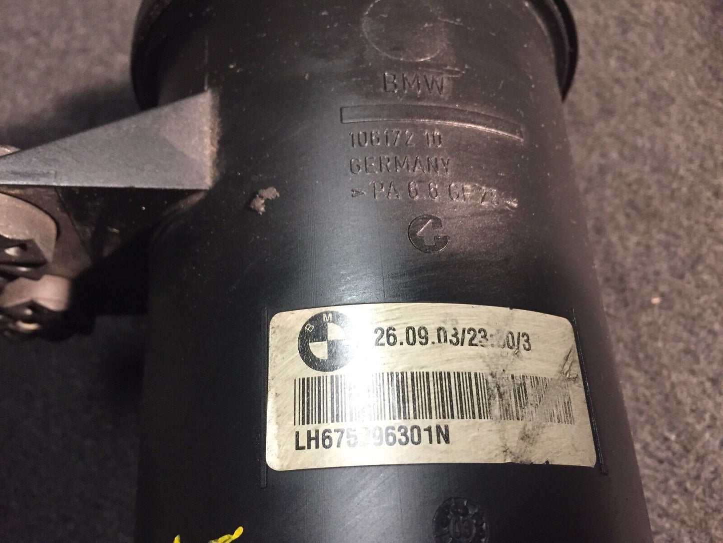 02 03 04 05 BMW 745i E65 Power Steering Fluid Reservoir 10617210 OEM