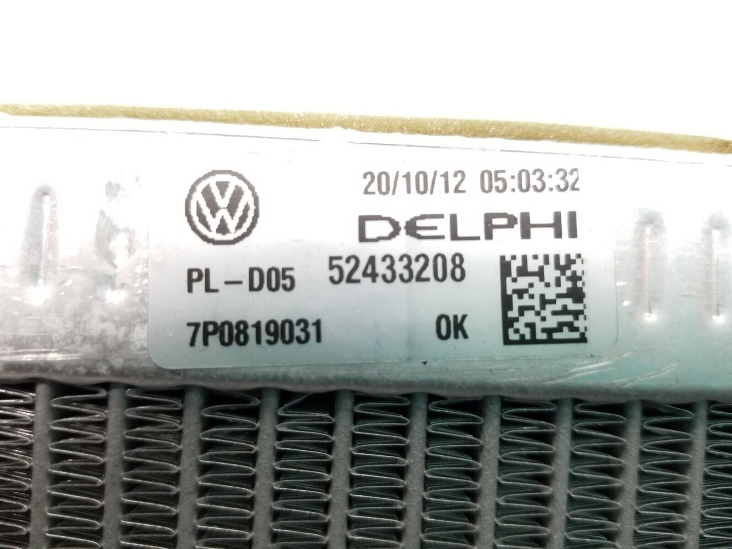 2011 - 2014 Porsche Cayenne Heater Core 7p0819031 OEM