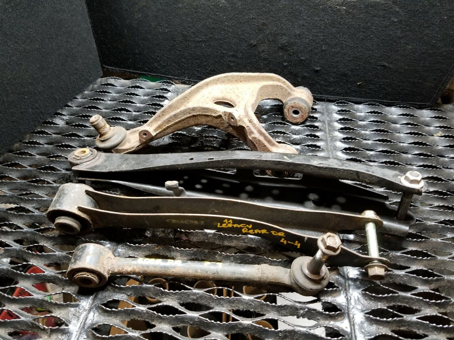 10 11 12 13 14 Subaru Legacy Rear Left Driver Side Control Arm 4pcs OEM