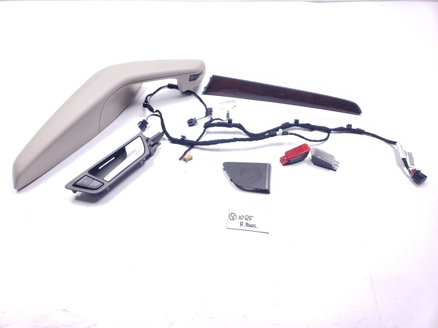 2009-2012 Audi Q5 Rear Door Panel Trim Passenger Side Right OEM