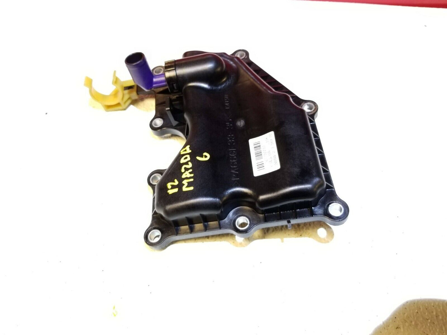 09 10 11 12 13 Mazda 6 2.5l Engine Crack Case Vacuum Pump Breathe OEM 119k Miles