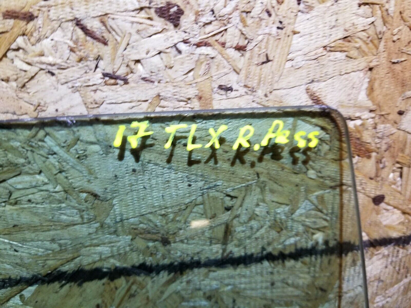 15 16 17 Acura TLX Rear Right Passenger Door Window Glass OEM