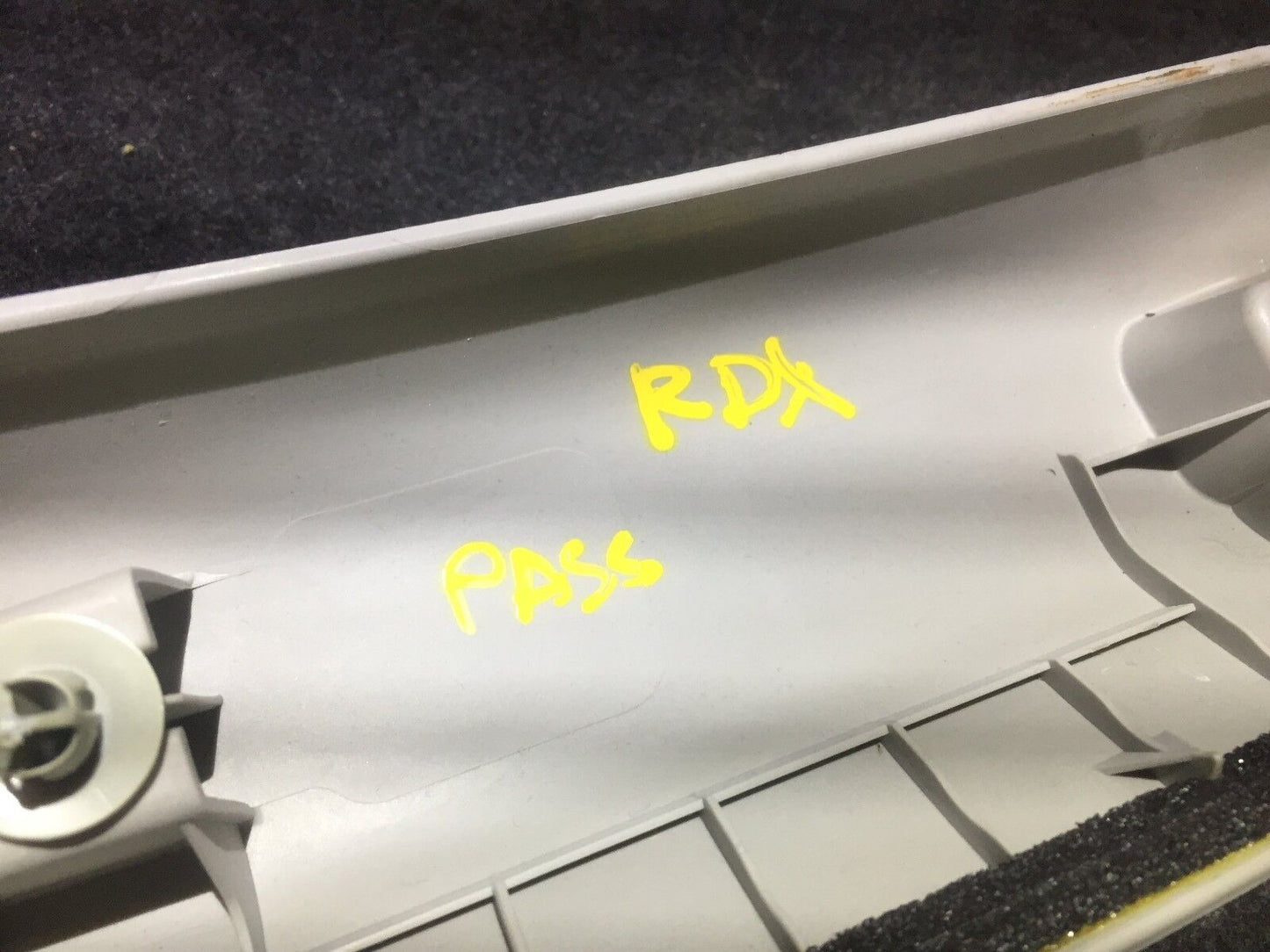 07 08 09 10 11 12 Acura RDX Front Passenger Side A Pillar Trim Cover Panel OEM