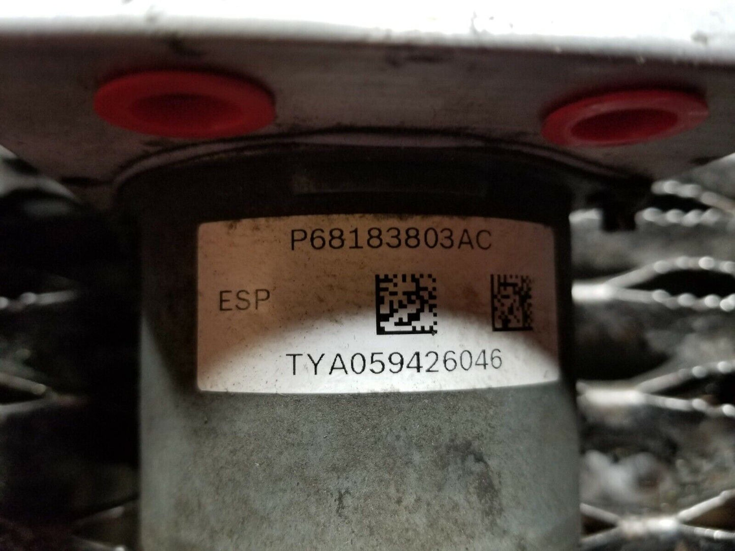 14 2014 Dodge Grand Caravan ABS Esp Anti Lock Brake Pump Motor OEM 34k