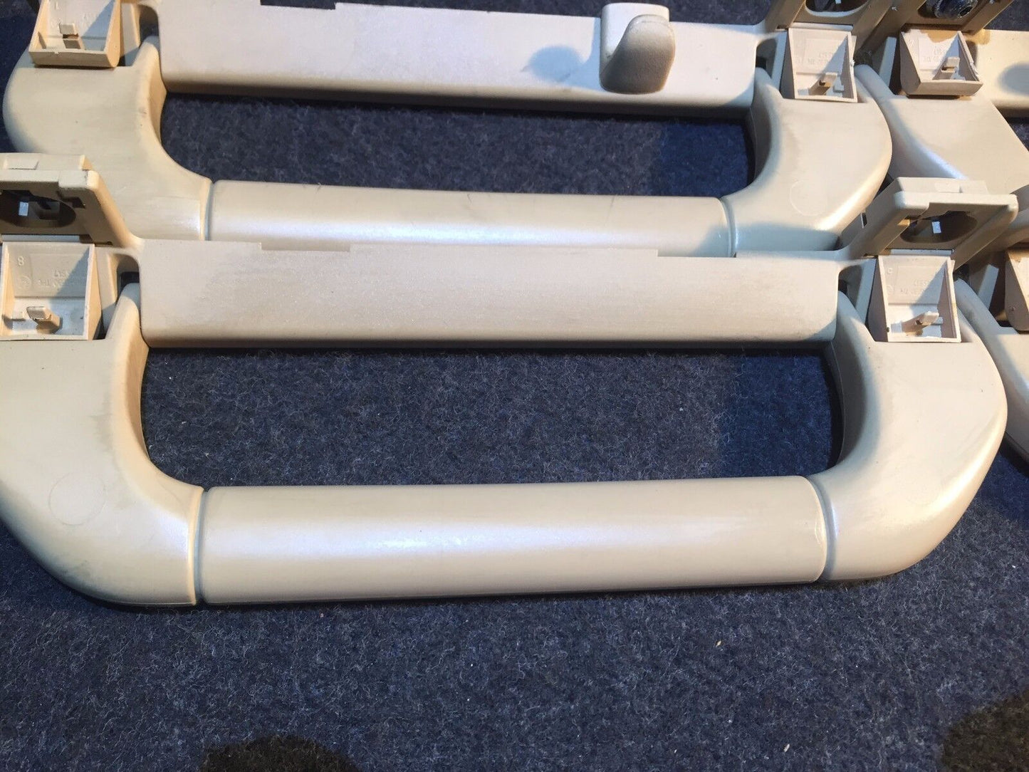 02 03 04 05 BMW E65 Roof Overhead Headliner Grab Handle 4pcs OEM