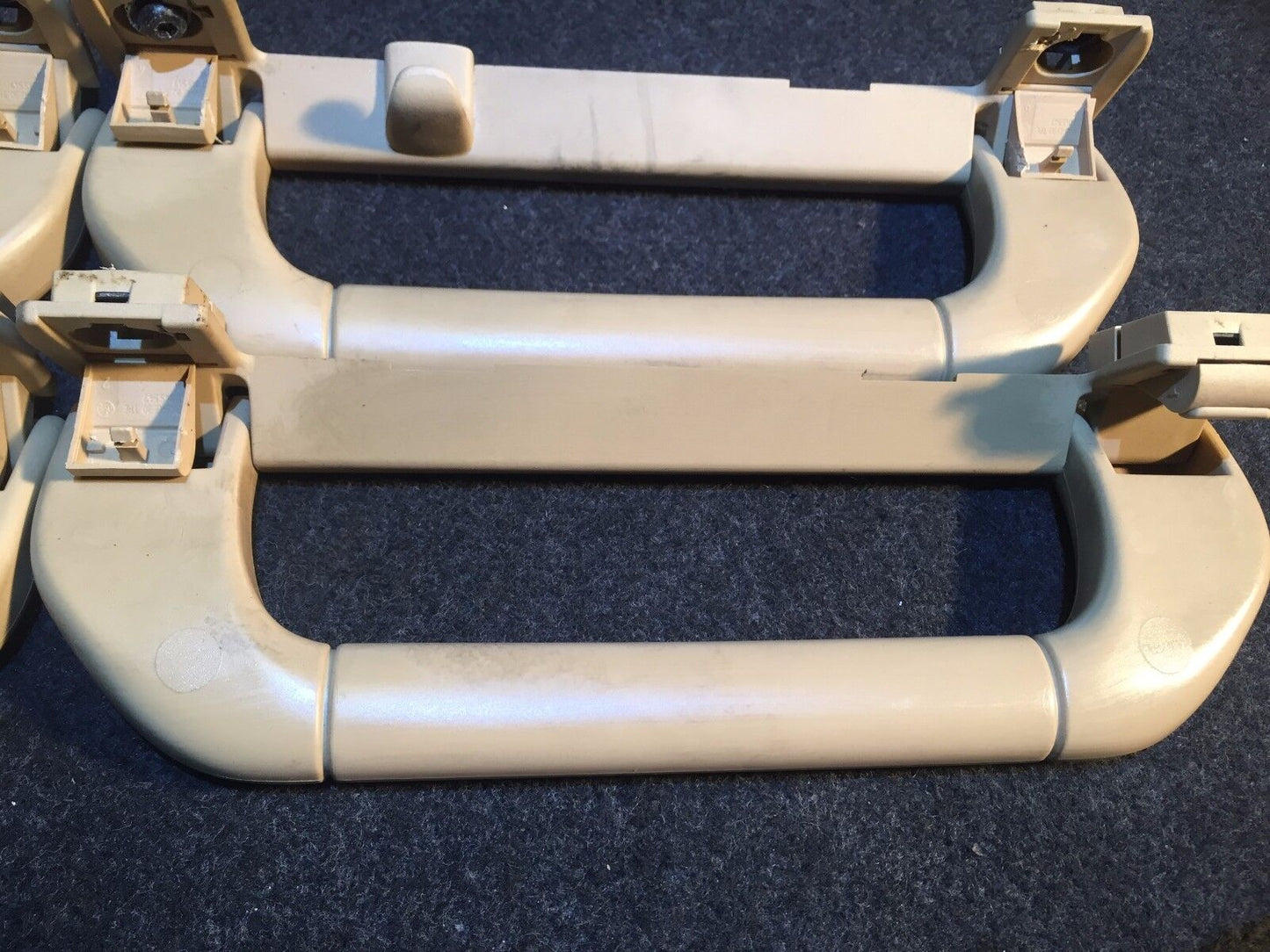 02 03 04 05 BMW E65 Roof Overhead Headliner Grab Handle 4pcs OEM