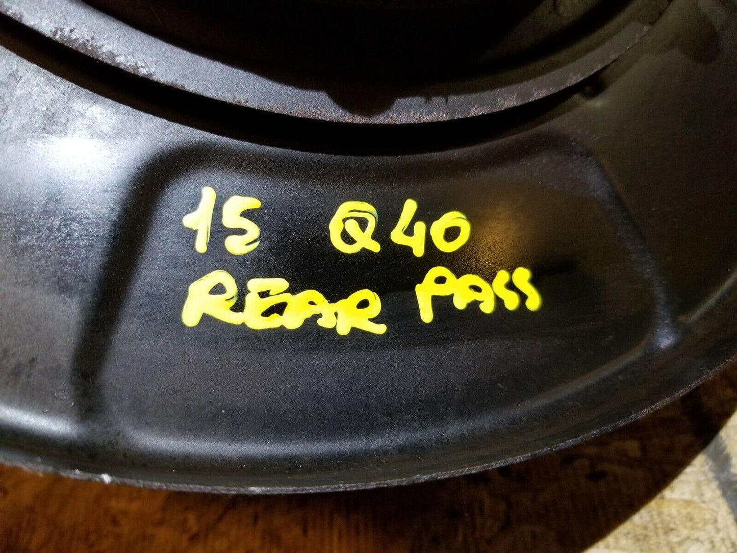 2014 2015 Infiniti Q40 Rear Right Pass Side Spindle Knuckle Wheel Hub OEM 34k