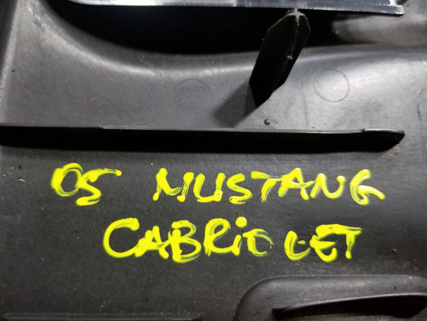 05 06 07 08 09 Ford Mustang Convertible Front Roof Trim Cover Panel OEM