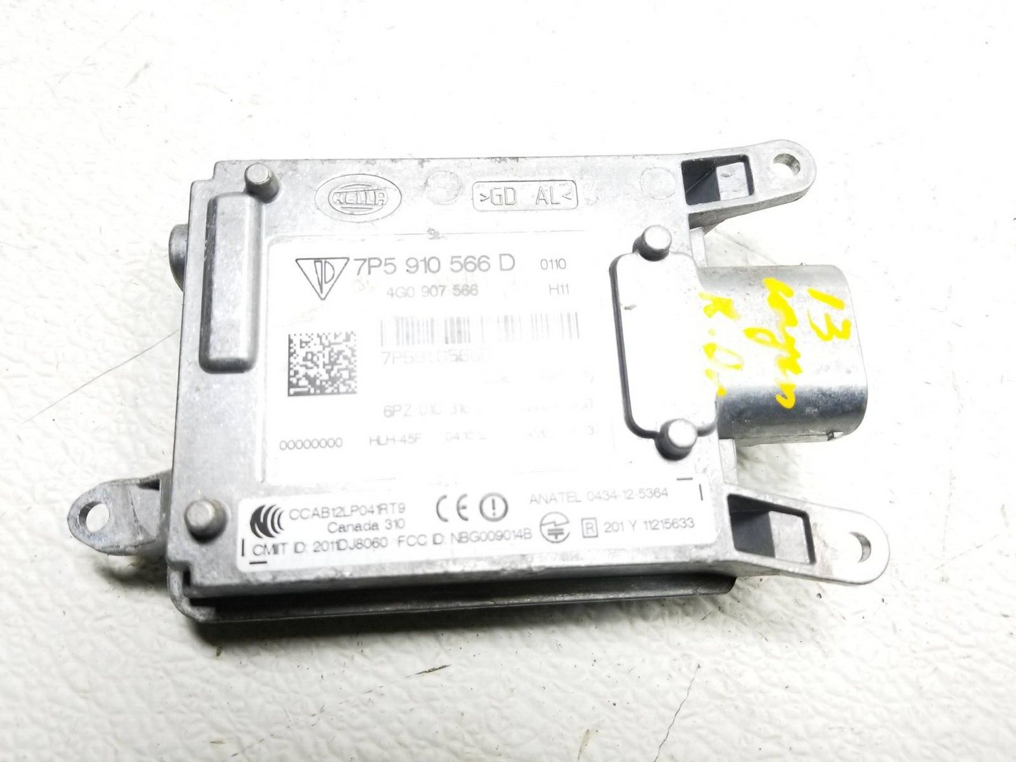 2011 - 2014 Porsche Cayenne Rear Left Blind Spot Radar Sensor 7p5910566d OEM