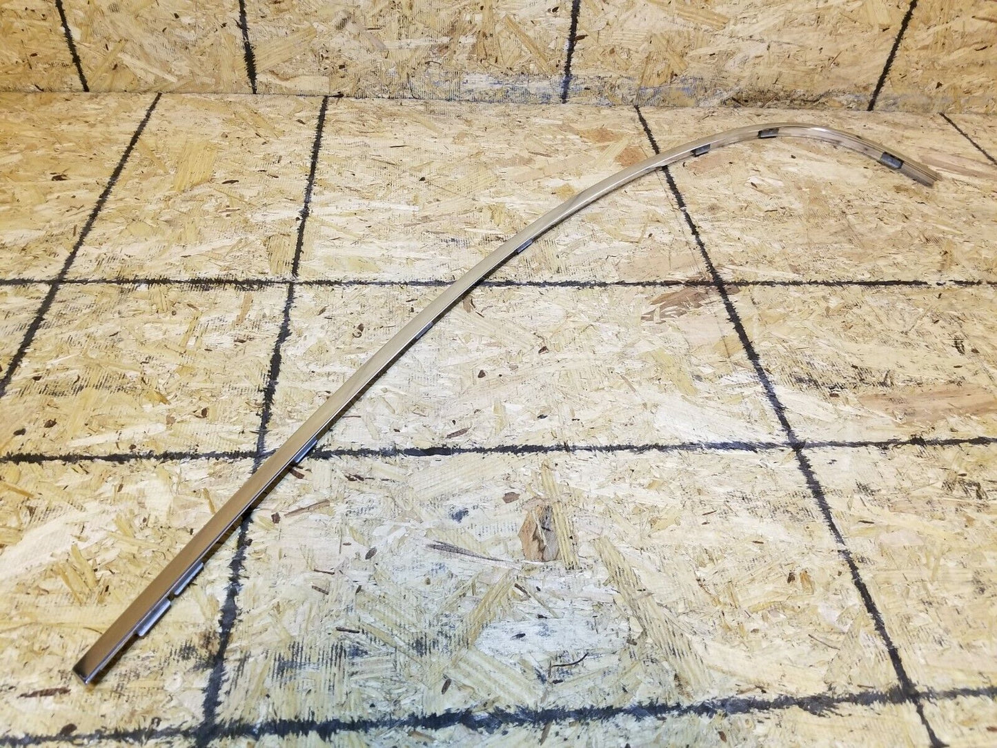 06 07 08 09 10 BMW 528i E60 Rear Left Driver Side Upper Door Chrome Molding OEM