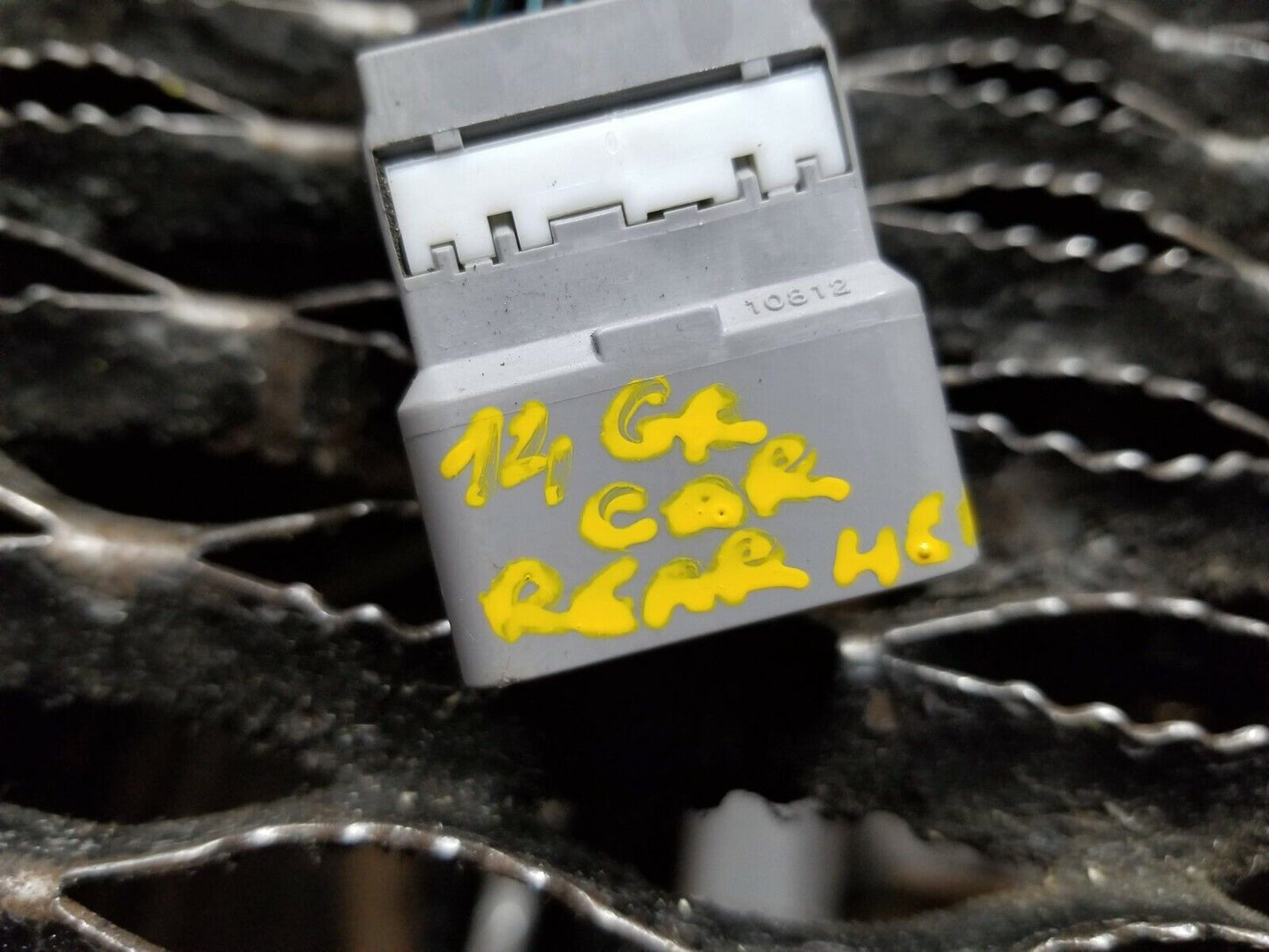 14 2014 Dodge Grand Caravan Rear A/c HVAC Heater Flap Motor Wiring Harness OEM