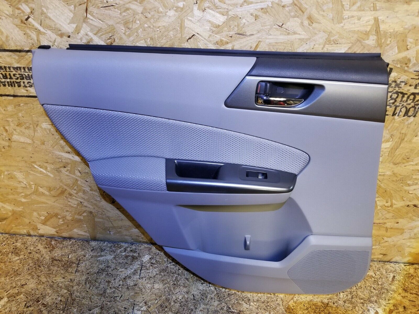 11 12 13 Subaru Forester Rear Door Trim Panel Left Driver Side OEM 33k