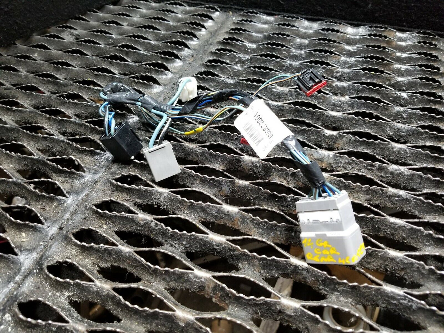 14 2014 Dodge Grand Caravan Rear A/c HVAC Heater Flap Motor Wiring Harness OEM