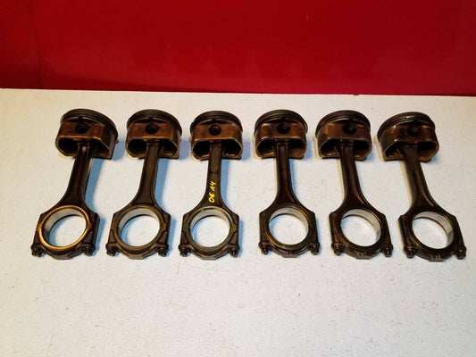 03 04 05 06 Audi A4 B6 3.0l Piston W/ Connecting Rod 6pcs Size: Std OEM •bgn•