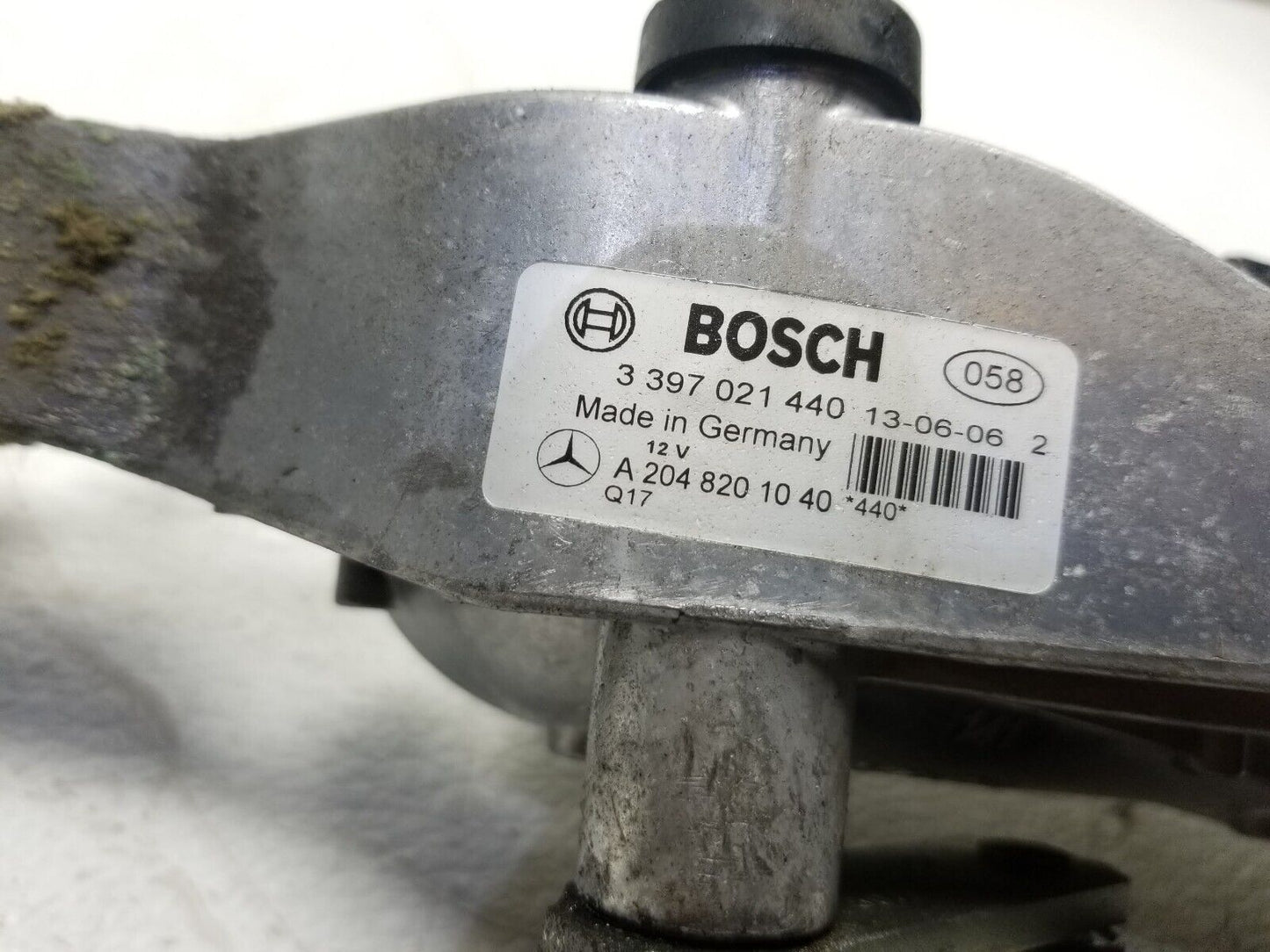 12 13 14 Mercedes-benz C300 Windshield Wiper Transmission Linkage W/ Motor OEM