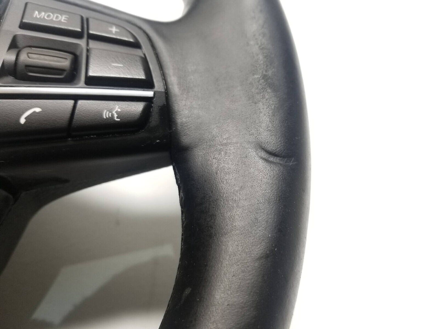 09 10 11 12 BMW 750li Steering Wheel Black Leather OEM