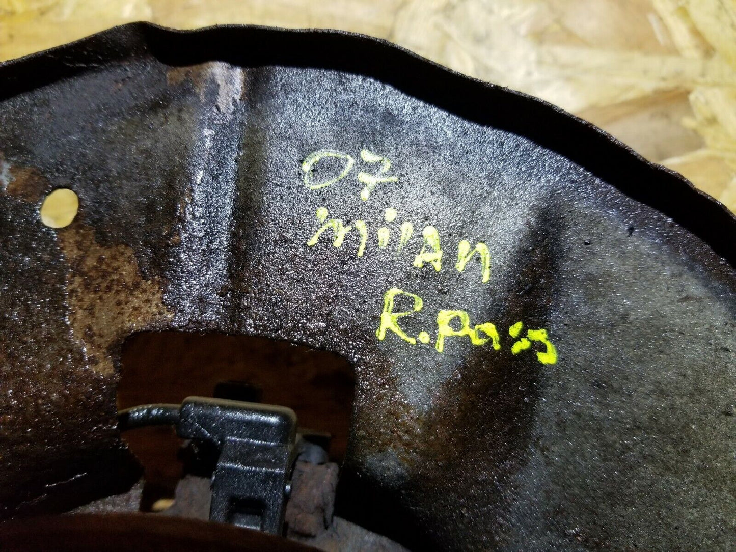 06 07 08 09 Mercury Milan Rear Spindle Knuckle Right Pass Side OEM