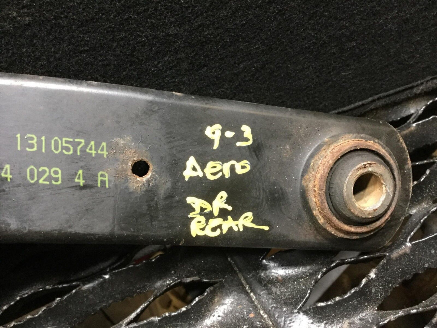 03 04 05 06 07 08 Saab 9-3 Driver Left Rear Upper Control Arm 13105744 OEM